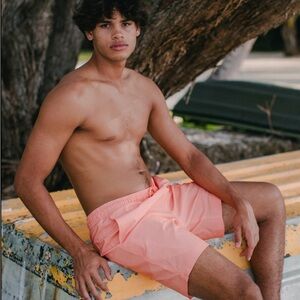 Men's Coral Swim Shorts Medium Blue Crown